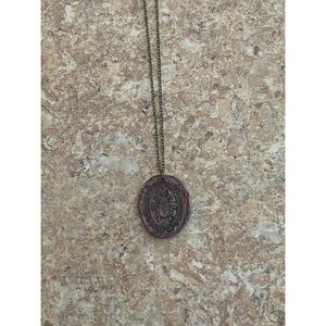 Wax Seal Beetle Necklace